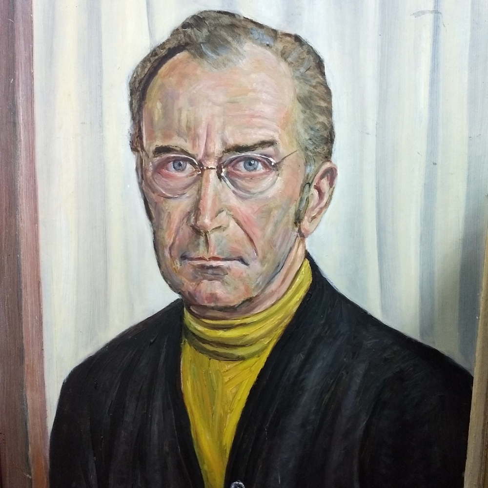 Mr. Fritz painting SIGNED